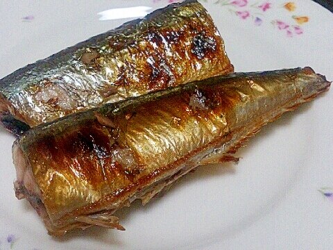 解凍さんまもおいしく焼き魚